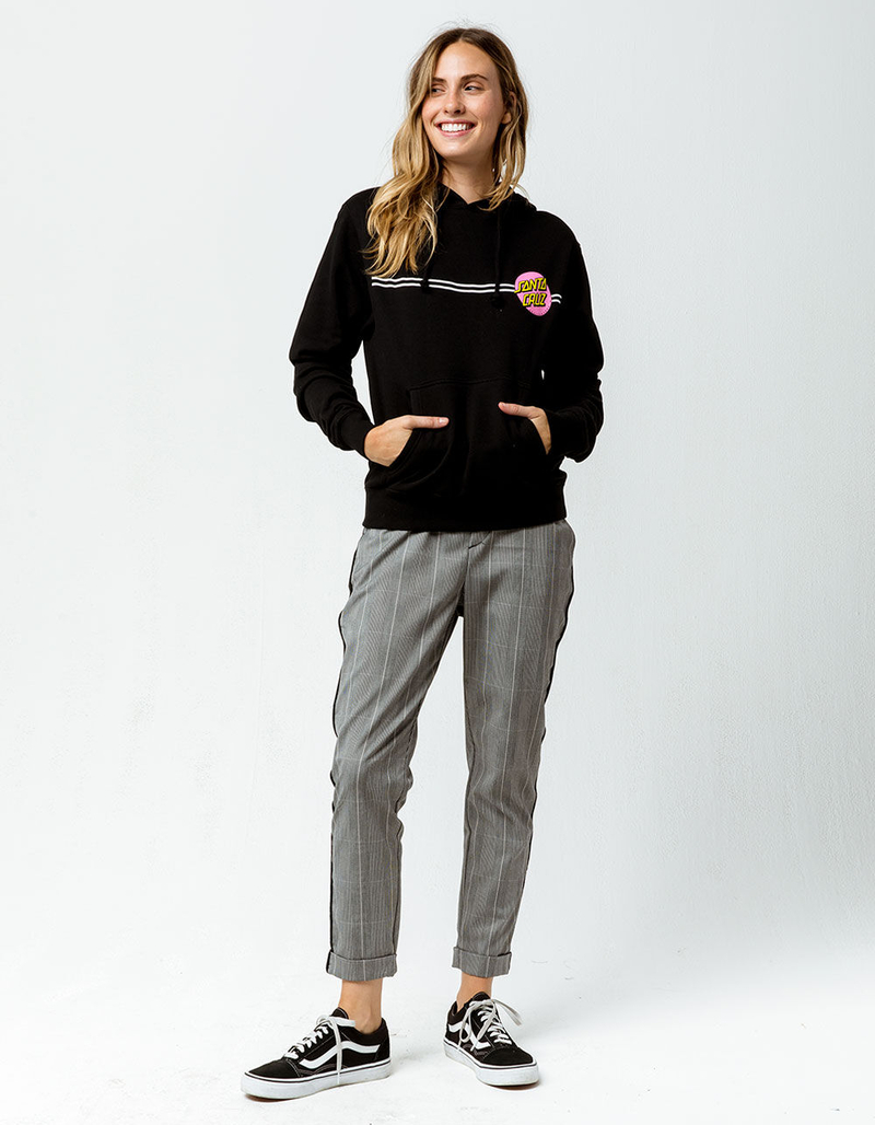 SANTA CRUZ Other Dot Black Womens Hoodie image number 3