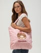 MONCHHICHI Corduroy Tote Bag image number 6