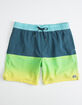 BILLABONG 50Fifty Layback Mens Navy Volley Shorts image number 1