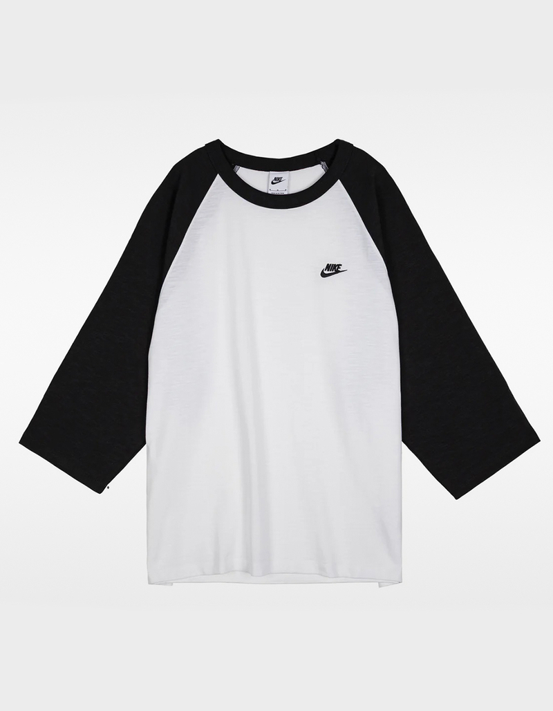 NIKE Sportswear Club Mens 3/4 Sleeve Raglan Top image number 0
