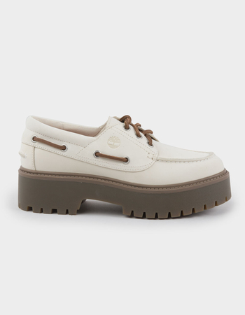 TIMBERLAND Stone Street Womens Platform Boat Shoes Alternative Image