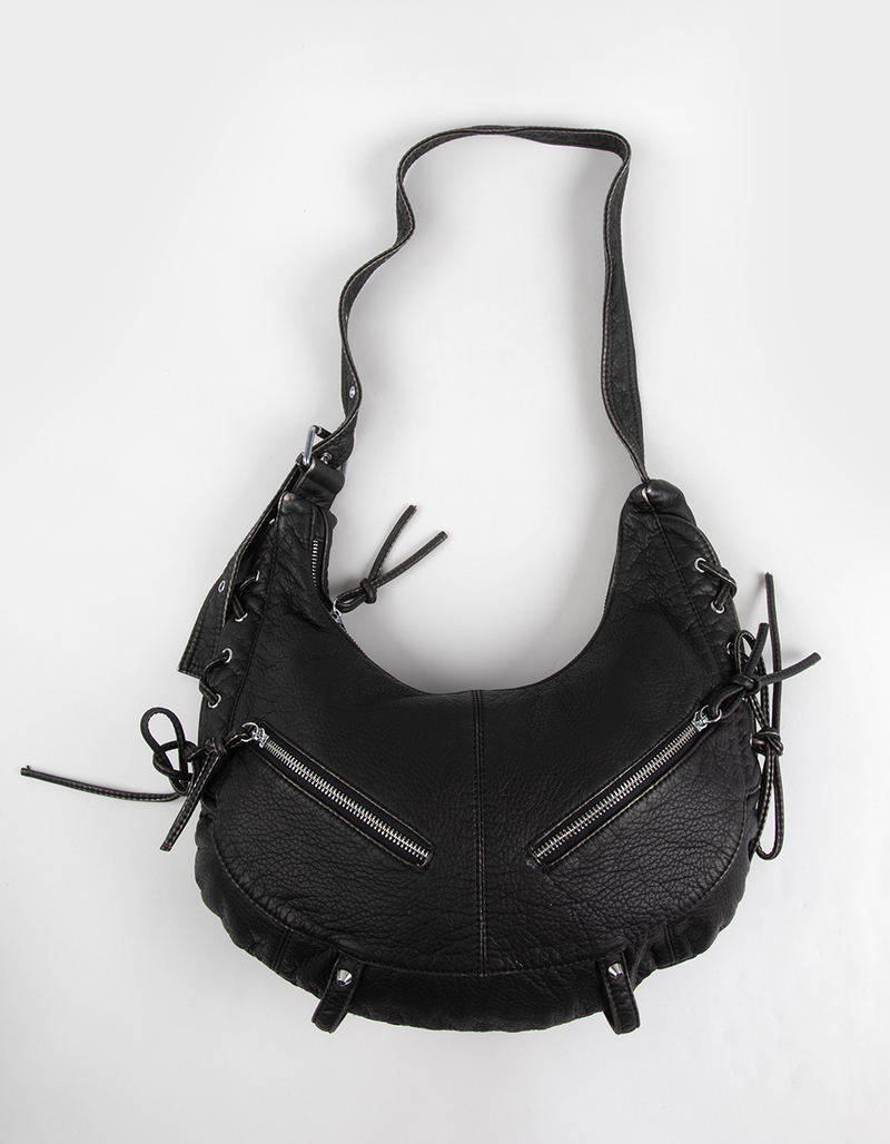 Washed Laced Shoulder Bag image number 2