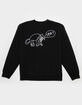 OBEY Dog Doodle Mens Crewneck Sweatshirt image number 1