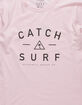 CATCH SURF Mercer Pink Mens T-Shirt image number 2