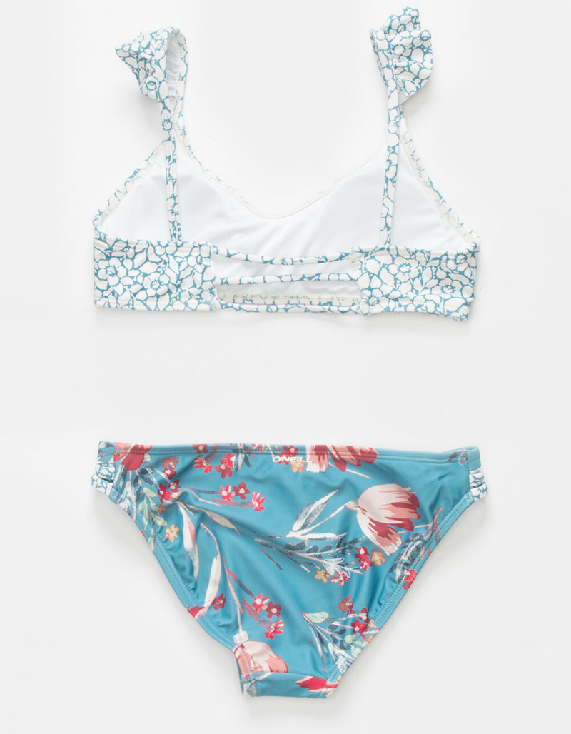 O'NEILL Floral Ruffle Girls Bralette Bikini Set image number 1
