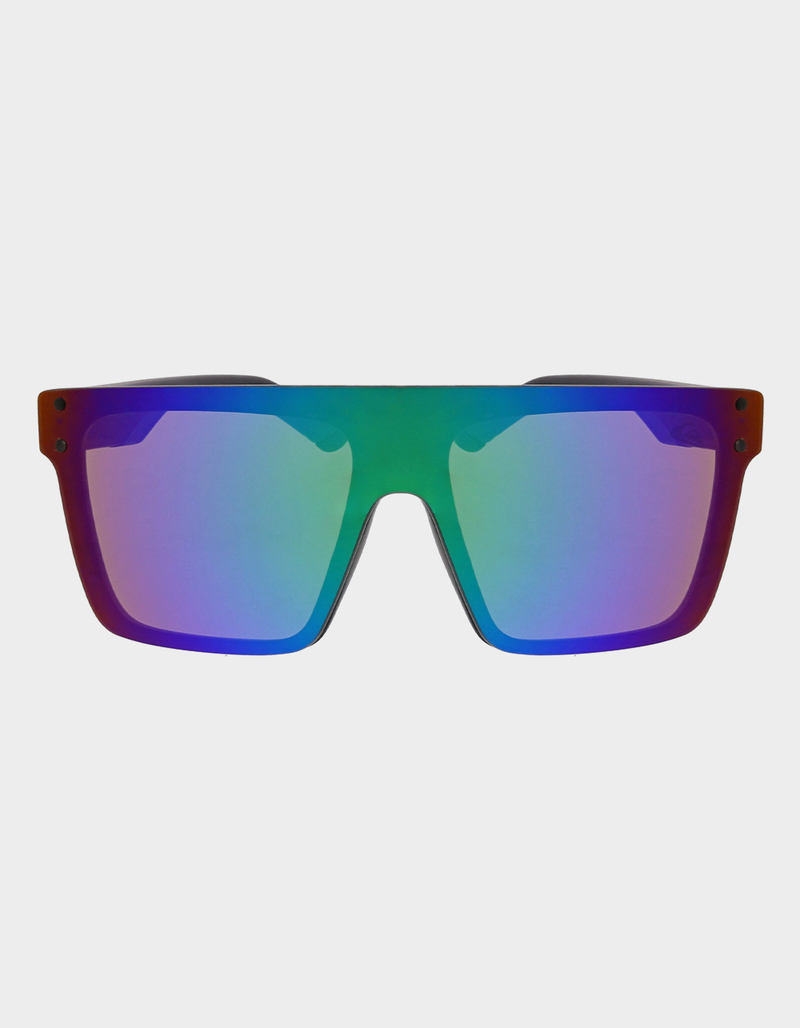 QUIKSILVER Flat-Top Shield Sunglasses image number 1
