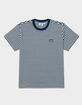 OBEY Established Works Eyes Mens Stripe Tee image number 1