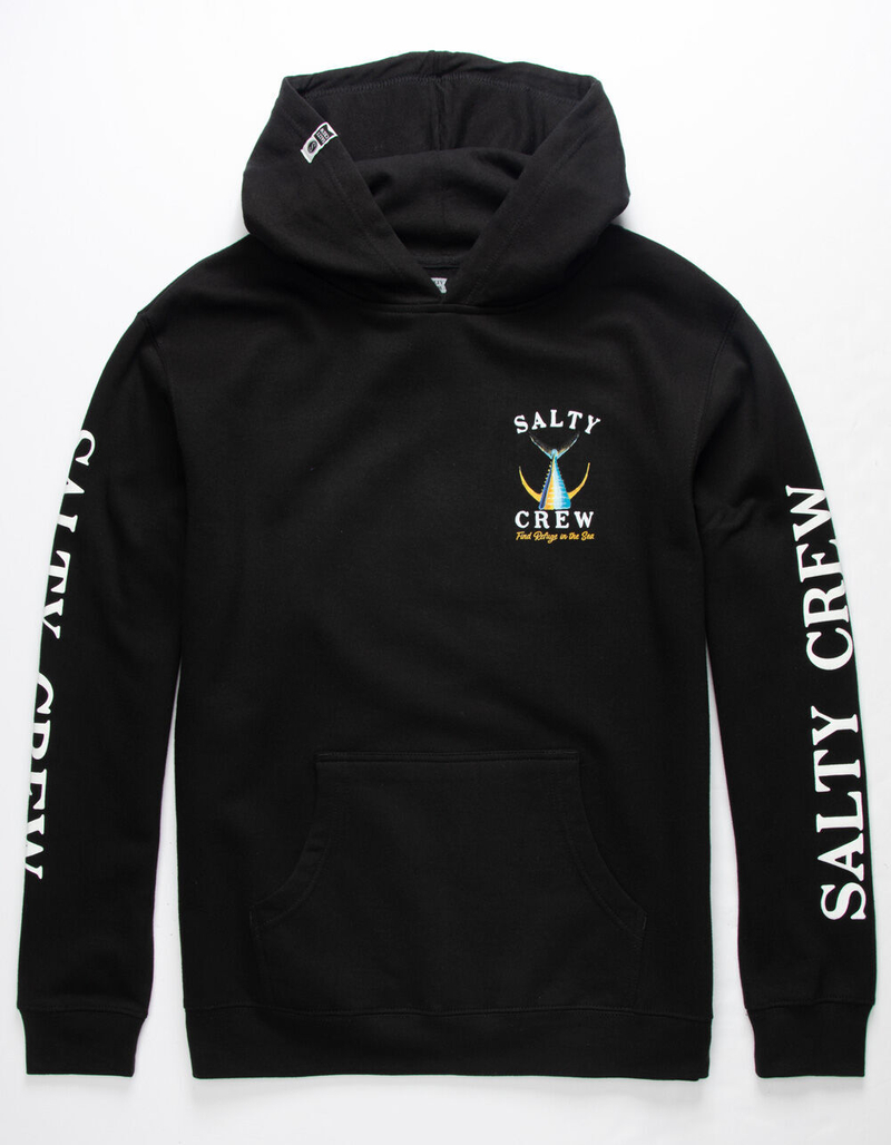 SALTY CREW Fishtail Black Boys Hoodie image number 5