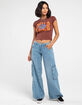 BDG Urban Outfitters Womens Low Rise Cargo Puddle Jeans image number 1