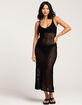 MOTEL Nazir Open Knit Womens Maxi Dress image number 1