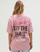 VANS Lady Wall Womens Oversized Tee image number 1