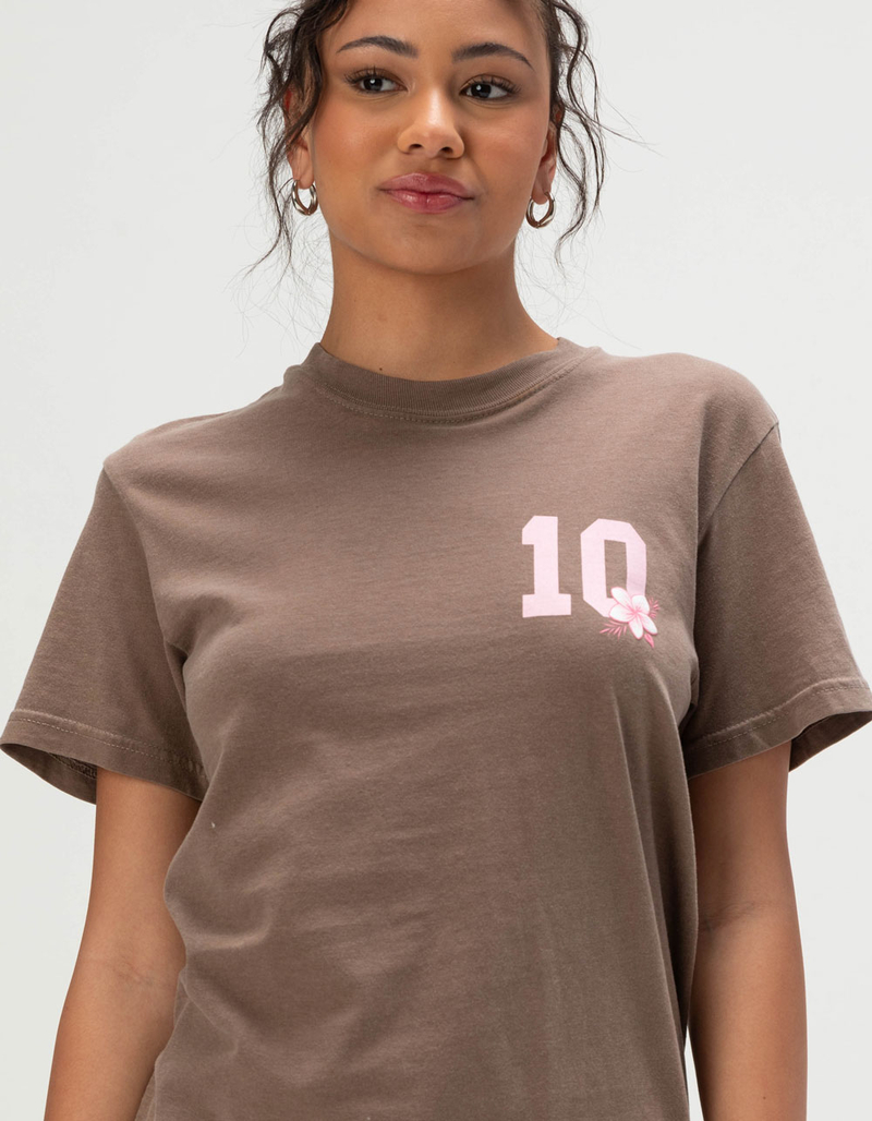 RIOT SOCIETY 10 Hibiscus Womens Tee image number 1
