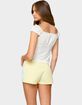 EDIKTED Arlow Ruffle Button Up Top image number 3