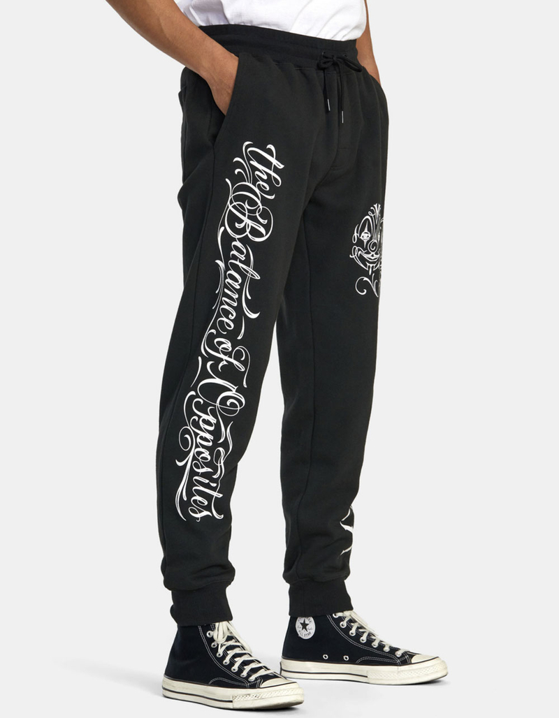 RVCA x Mister Cartoon Mens Sweatpants image number 4