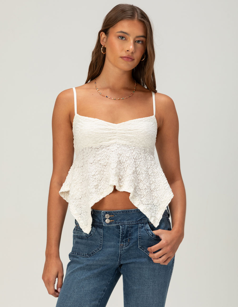 NECTAR CLOTHING Texture Womens Sleeveless Top image number 0