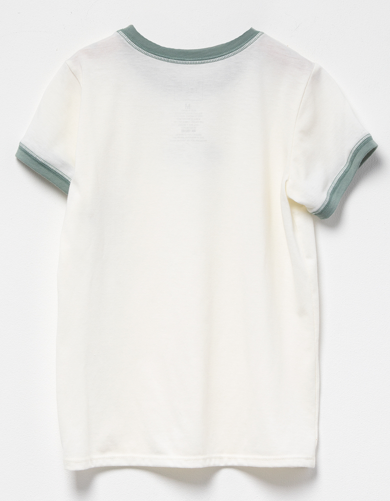 FULL TILT Malibu Girls Oversized Ringer Tee image number 1