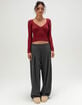 BDG Urban Outfitters Womens Textured Long Sleeve Top image number 2
