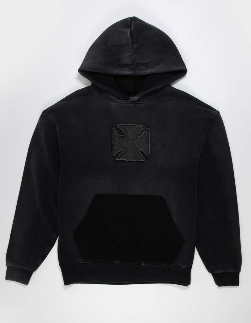 WEST COAST CHOPPERS Ghost Fray Mens Hoodie  image number 1