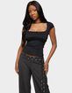 EDIKTED Laiah Square Neck Top image number 2