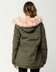 CI SONO Fur Trim Womens Parka Jacket image number 3