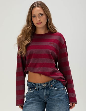 BDG Urban Outfitters Kai Womens Boxy Long Sleeve Stripe Tee Primary Image