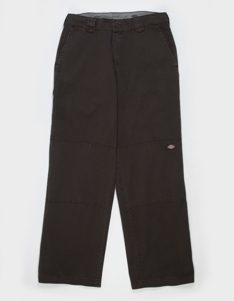 DICKIES Worn In Mens Double Knee Work Pants image number 1