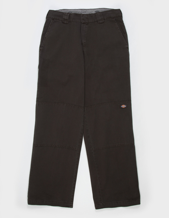 DICKIES Worn In Mens Double Knee Work Pants Alternative Image