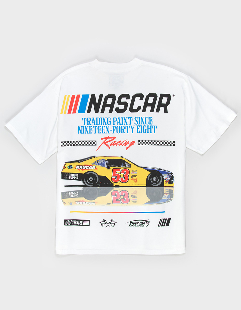 TILLYS x NASCAR Trading Paint Mens Boxy Tee image number 8