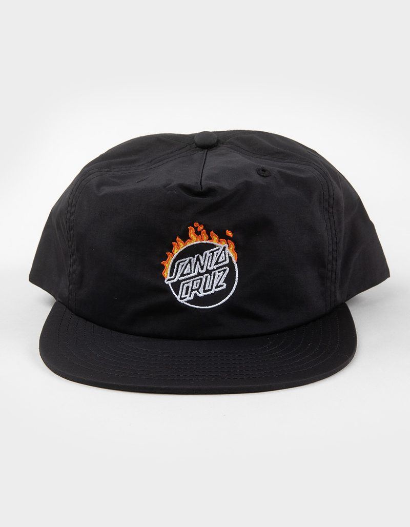 SANTA CRUZ Minimal Burnt Opus Dot Snapback Hat image number 1
