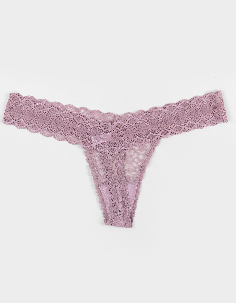 FULL TILT Lace Thong image number 1