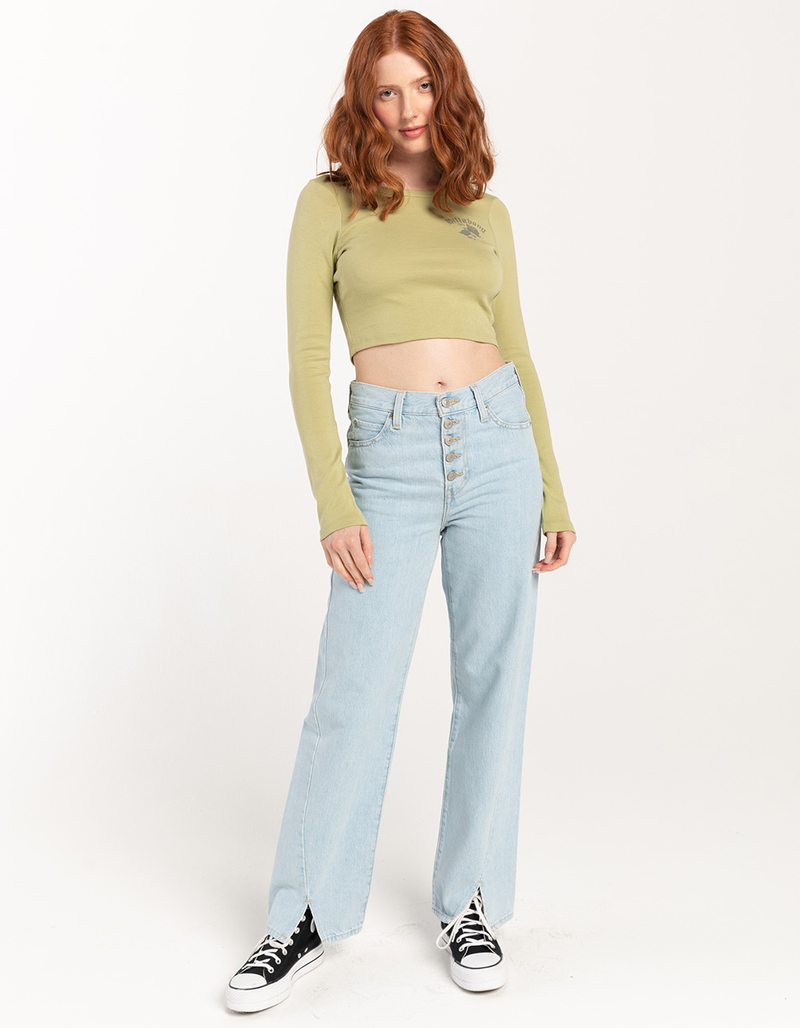 BILLABONG Tropic Breeze Fitted Crop Womens Long Sleeve Tee image number 5
