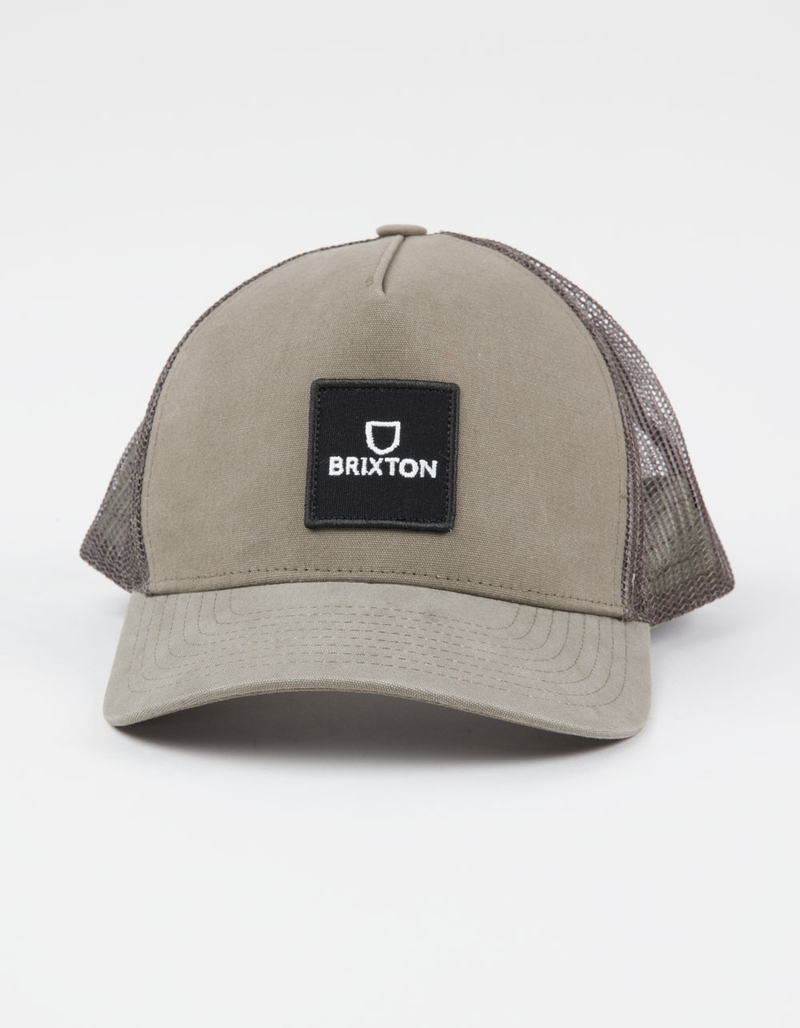 BRIXTON Alpha Block NetPlus&reg; MP Trucker Hat image number 1