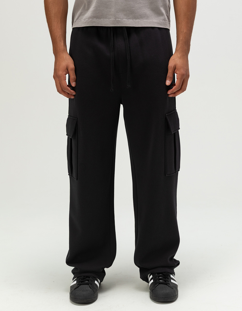 RSQ Mens Baggy Cargo Sweatpants image number 0