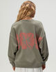 ROXY Morning Hike Womens Crewneck Sweatshirt image number 4