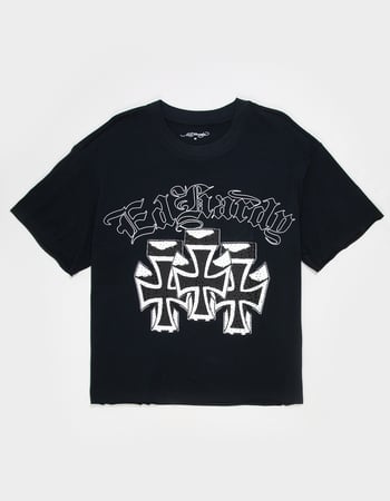 ED HARDY Cross Mens Boxy Tee Primary Image