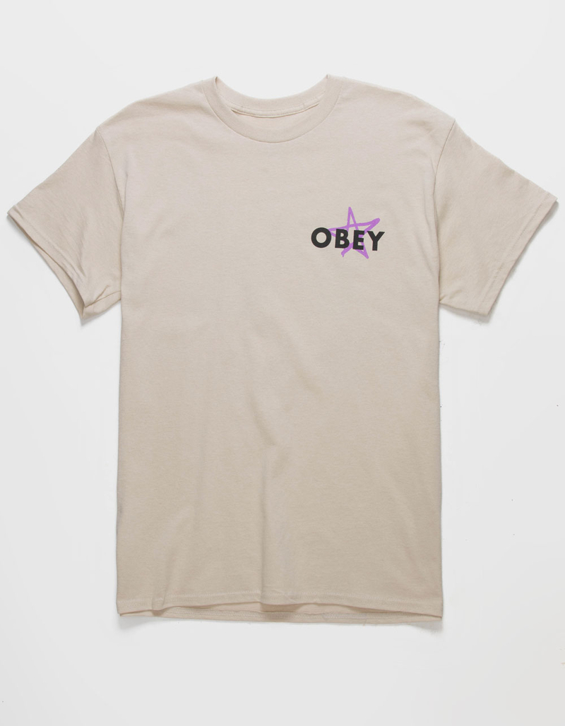 OBEY Star Cities Mens Tee image number 1