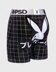 PSD Rhd Kanji Grid Playboy Mens Boxer Briefs image number 3