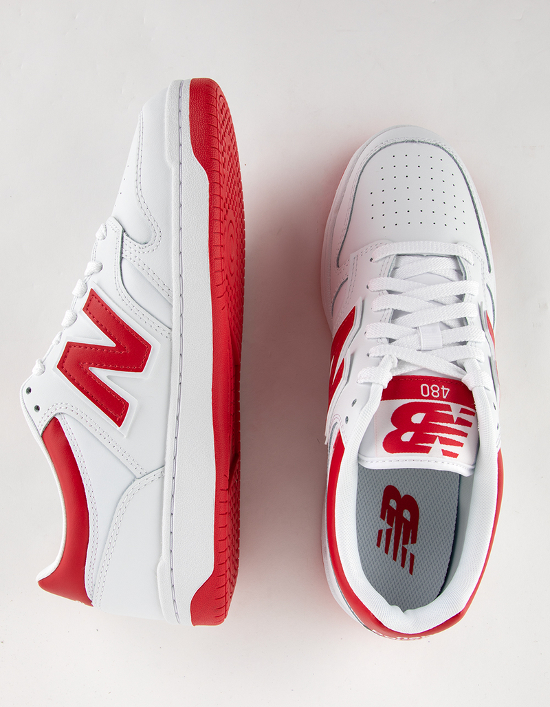 NEW BALANCE 480 Mens Shoes - RED/WHITE | Tillys
