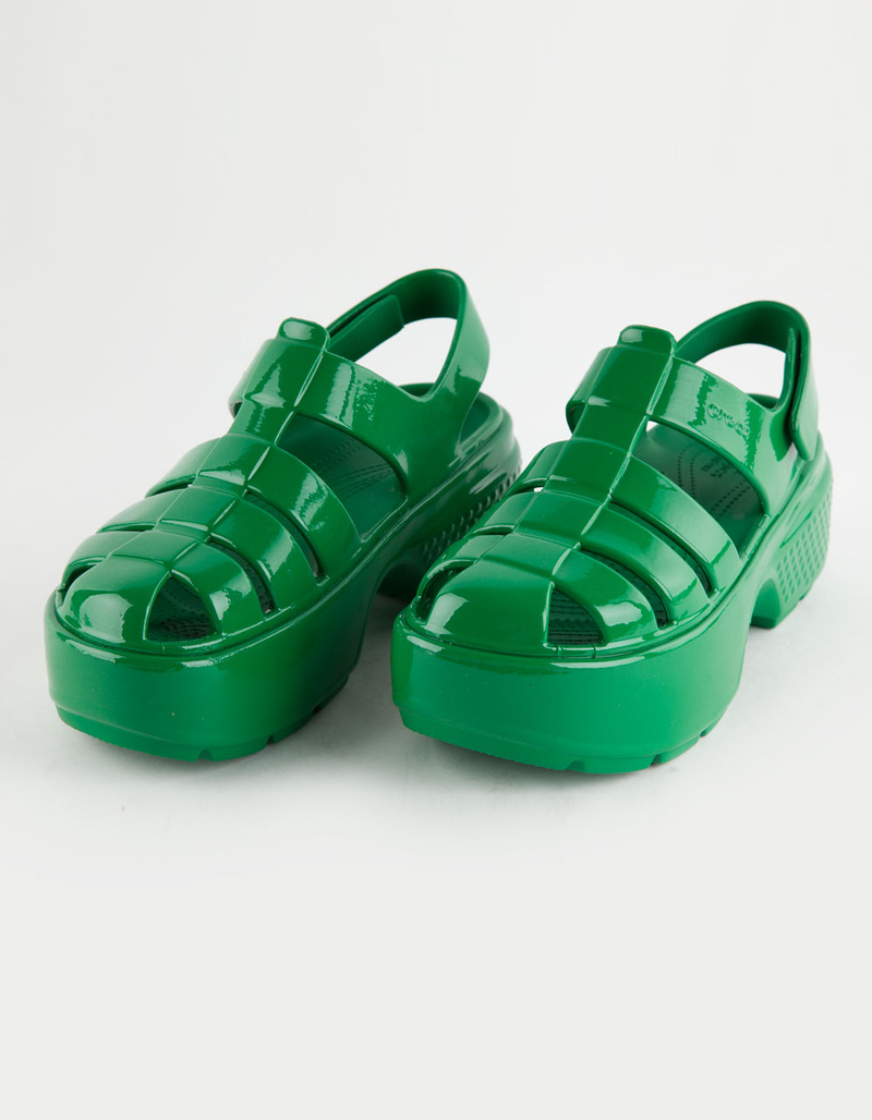 CROCS Stomp Fisherman Womens Sandals image number 0