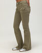 FULL TILT Low Rise Stretch Womens Utility Pants image number 4