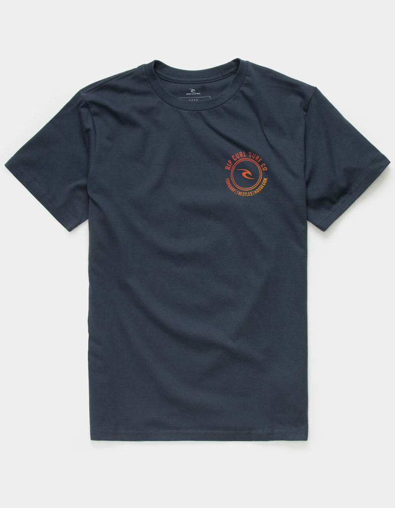 RIP CURL Circle Fade Boys T-Shirt image number 1