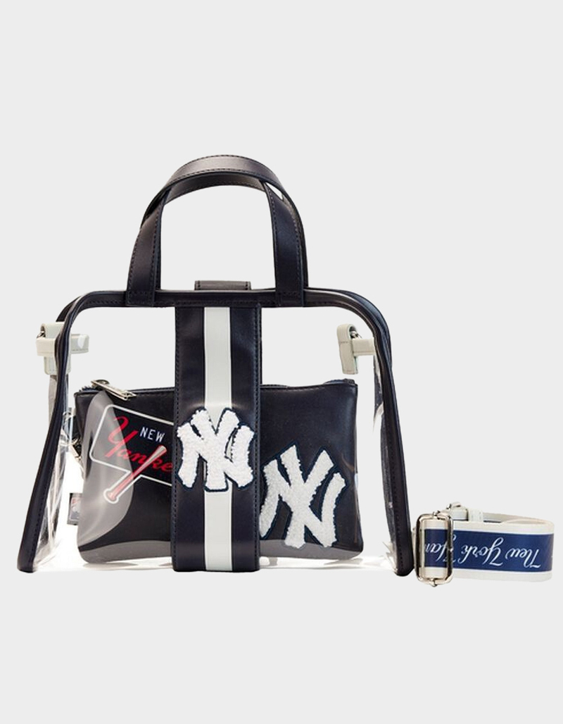 LOUNGEFLY x MLB NY Yankees Stadium Crossbody Bag with Pouch image number 0