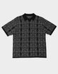 PASS~PORT Fretworks Mens Polo Shirt image number 1