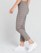 SKY AND SPARROW Plaid Womens Pants image number 3