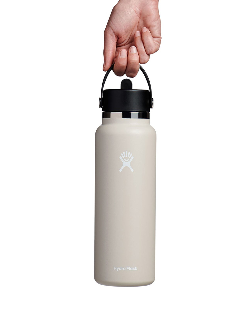 HYDRO FLASK 40 oz Wide Mouth With Flex Straw Cap Water Bottle image number 1