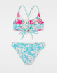 FEATHER 4 ARROW Paradise Cove Girls Reversible Bralette Bikini Set image number 4