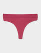 FULL TILT Waistband Cotton Thong image number 1