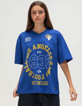 THE WILD COLLECTIVE Los Angeles Rams Womens Jersey Alternative Image