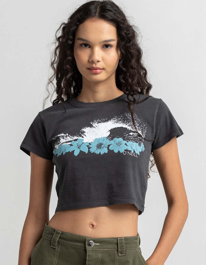 O'NEILL Clue Crush Womens Crop Tee image number 0