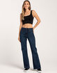 FULL TILT Seamless Chevron Womens Crop Tank Top image number 4